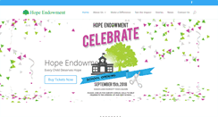 Desktop Screenshot of hopeendowment.org